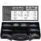 OCR 2510PCS Nails Assortment Kit, Galvanized Nails Set with Storage Case - Including