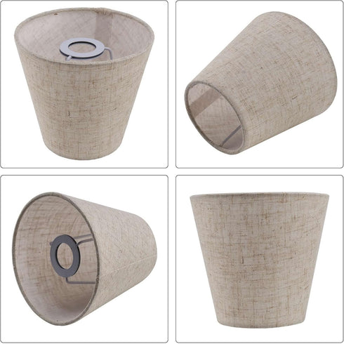 Beuiouer Small Lamp Shade Cloth Lamp Cover Chandelier Lamp Dust Cover Fabric Lamp Accessory for Table Lamp and Floor
