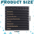1 8 2-in-1 Geelin Pcs Aesthetic Practitioner Syringe Tray with Slots Label Bamboo Vial Holder Syringe Preparation Tray