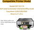 F FINDERS&CO Compatible Kodak 10XL 10B 10C Ink Cartridge Replacement for Kodak 5100 5300 (6 Pack)