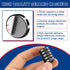 Small Magnets with Adhesive Backing - 50Pcs Round Disc Ceramic Magnets for Crafts, 0.71x0.12inch