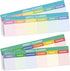 Weekly Planner Notepad, 200 Sheets, 2.8 x 9.5 Inch, Colorful Tear Off Calendar Pad for Office School Reminder Sticky Pad