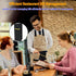 WFD.L Restaurant Check Presenter Leather Guest Order Server Book Organzier with Money Pocket Card Bill Holder Checkbook
