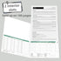Employee File Folders (25 Pack), 9.5 x 11.5 Inch, 2 Internal Slots, Confidential & Secure, Easy to Organize