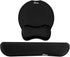 iFine Upgrade Enlarged Superfine Fiber Memory Foam Ergonomic Mouse Pad & Keyboard Wrist Rest for Desktop, Laptop