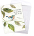 Big Congratulations Greeting Card by The Best Card Company - Beautiful Stationery Congrats - Scripture Birds J7108ICGG
