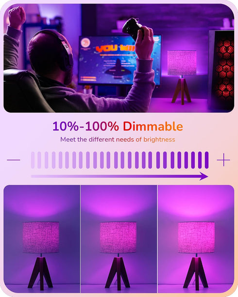 C35 Dimmable Bulb, E12 Bulbs, 60 Bulb, Bulb Bulbs, 6 Pack EDISHINE Christmas Purple & Orange LED Light Candelabra Watt