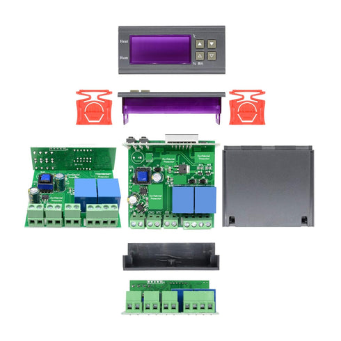 diymore Digital Temperature Controller, Temperature Humidity Controller, Thermostat AC 110V-230V 10A, Digital LED