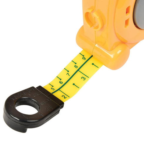 Inches 3 3-Pack Constructive Playthings Big Tape Measure with and Centimeters, Measuring Tool for STEM Activities