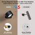 3 3 360 AKSDA LED Reading Lights, Wall Mounted Sconces with Color Temperatures & Brightness Levels, Rechargeable