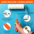 10-Piece (3 7" King Origin Paint Roller Kit with Extension Pole ft), Paint Roller Covers, Roller Frame, Paint Brush
