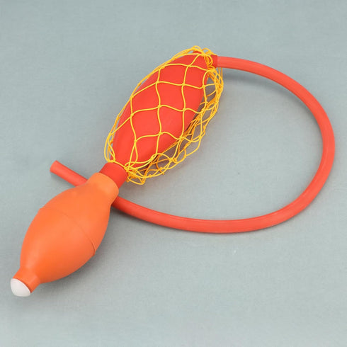 stonylab Double-Lined Pressurized Rubber Ball, Detachable Core Laboratory Pressure Tool for Scientific Applications