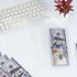 Koqye A6/A7 Cash Envelope, Loose Leaf Binder Dividers with Pockets for Budgeting Cash & Expense Envelopes (A6 Clear)