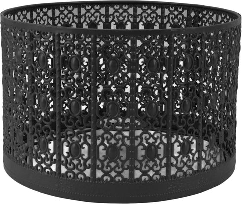 Fockety Metal Etching Process Large Lamp Shades, E14 E27 Hollow Tree Shadow Light