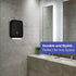 400+ Stardrix Paper Towel Dispenser Wall Mount with Lock Fits Multifold/Trifold/Z-Fold/C-Fold Towels Large Paper Towel