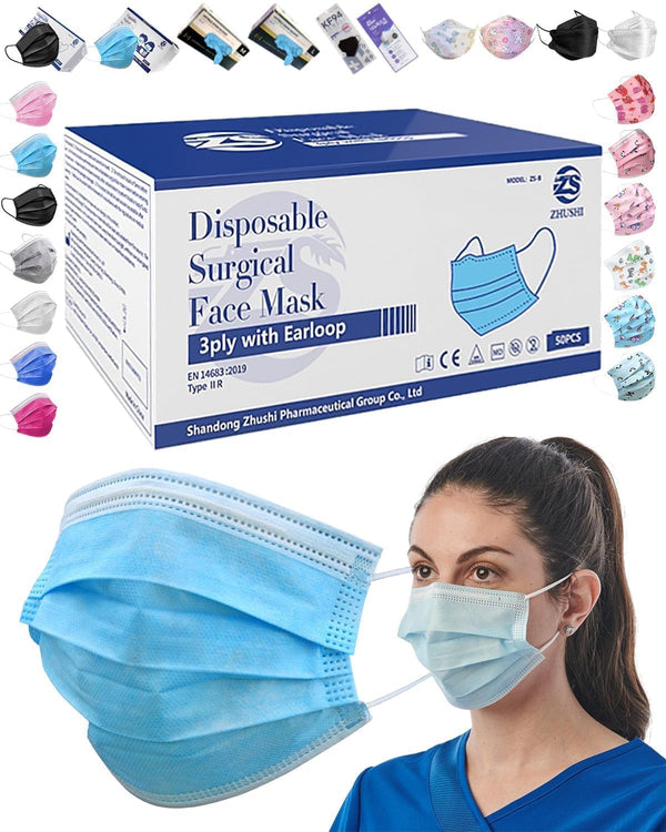 50pcs Disposable Nose Filter, 3-layer Breathable Cover for Hospitals & Public Health