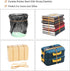 Large Rubber Bands 150pcs - Strong Elastic Rubber Bands for Office Supply, Trash Can, File Folder, Perfect for Home