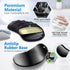 Gimars Mouse Wrist Rest, Ergonomic Memory Foam Mouse Pad with Massage Notes for Computer, Laptop, PC Gaming