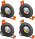 LightingWill 2inch LED Dimmable Downlight, 3W COB Recessed Ceiling Light, Ultra Warm