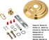 6 Inch Light Canopy Kit with Heavy Duty, Replacement Cover Plate with Mounting Hardware for Chandelier, Pendant Light