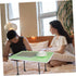 2pcs Veemoon Heavy Duty Folding Hairpin Table Legs Metal Furniture Legs for Table Tv Stand Sofa with Space Saving
