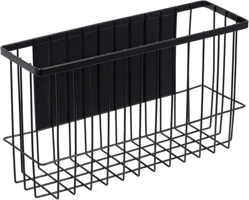 dedoot Strong Magnetic Holder, Black Mesh Organizer Shelf Rack for Whiteboard, Fridge, Recipe, Beverage, Office File