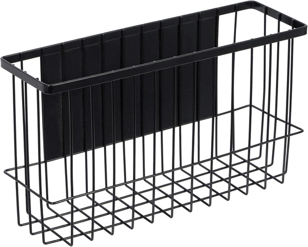 dedoot Strong Magnetic Holder, Black Mesh Organizer Shelf Rack for Whiteboard, Fridge, Recipe, Beverage, Office File