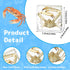 Taxidermy Crab, Professional Crab Taxidermy in Clear Resin - Marine Biology Specimen for Educational Displays