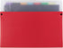 Five Star Expanding File with Removable Files, 7-Pocket Expandable File Folder, 13" x 10-1/4", Red (73944)