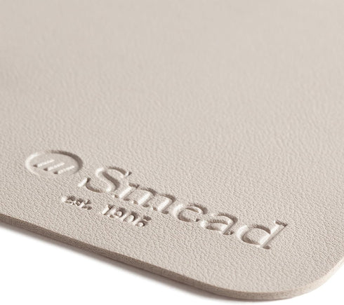 Smead Desk Pad, Vegan Leather Desk Mat with Non-Slip Faux Suede Backing, Perfect Organizer for Office Decor, 23.6” x