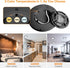 1PACK 3000K-4000K-6500K 100W 15W 1500Lm 7.5 Inch Closet LED Flush Mount Ceiling Light Fixture, & Equivalent Modern