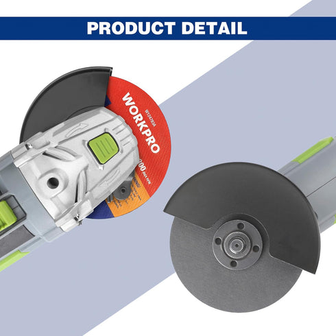 WORKPRO 10-Pack Cut-Off Wheels, 4-1/2 x 7/8-inch Metal & Stainless Steel Cutting Wheel for Angle Grinder