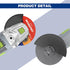 WORKPRO 10-Pack Cut-Off Wheels, 4-1/2 x 7/8-inch Metal & Stainless Steel Cutting Wheel for Angle Grinder