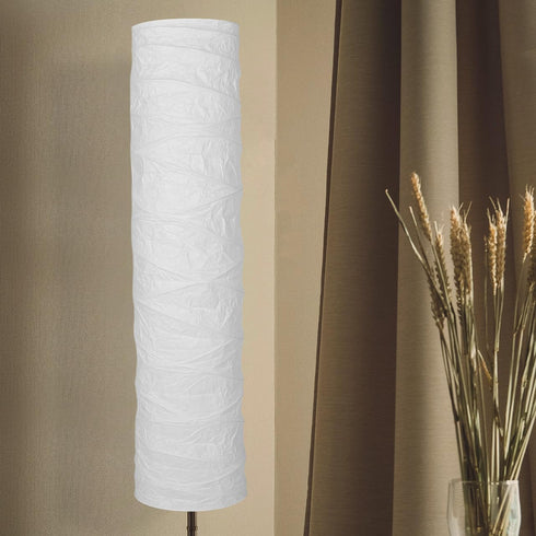 49.21In ABOOFAN Floor Lamp Shade Replacement Foldable Soft Paper Lampshade for Living Room Bedroom Office Modern
