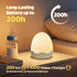 COOLNIGHT Kids,10 Brightness+10 Nursery,Touch+Remote+3600mAh 1h Baby Night Light for Colors Egg Light for Rechargeable