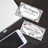 Set of 50 Blank Coupon Cards - Botanicals Gift Card Stationery for Small Business, Restaurants, Salons