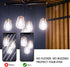 Edison LED Light Bulbs, 8Watt Dimmable, 5000K Daylight White, E26 LED Bulb 60watt Equivalent, 800lm, 6 Packs