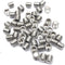 50pcs M6x6mm Stainless Steel Hex Socket Set Cap Point Grub Screws