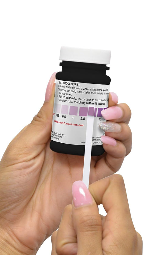 Industrial Test Systems WaterWorks 480047 Chromium Test: 1 Minute Test Time, 0.1-50mg/L Range (Bottle of 50)