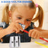 OFiSEXPT 4pcs Metal Pencil Sharpeners, Manual Double Hole Pencil Sharpener for Colored Graphite Pencils, Crayon