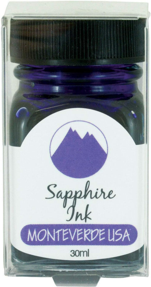 MONTEVERDE Bottle Ink, 30ml, Sapphire (G309SA)