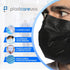 1 3-Ply (50, 100, 1000 Pack) PlastCare USA ASTM Level Disposable Face Masks - Comfortable and Soft Blue or Black Mask