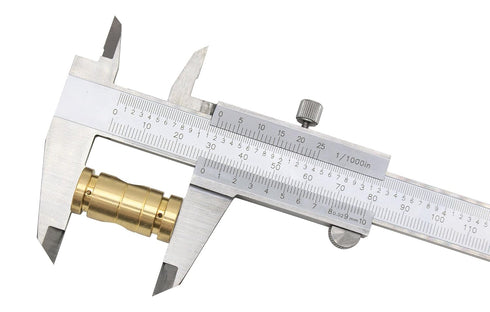 Vernier Caliper Precision Measuring Tool, Durable Stainless Steel, 0-6 Inches/0-150mm