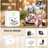 Mini Pocket Thermal Printer, Bluetooth Inkless Printer with 11 Rolls Paper, Portable Receipt Printer for Photo, Memo,