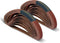 POWERTEC 1/2 x 18 Inch Sanding Belts, 40PK, 80 Grit Aluminum Oxide for Belt Sander, Woodworking, Metal Polishing