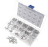 #2-56 #4-40 #6-32 UNC Stainless Steel Phillips Pan Head Machine Screws Nuts Assortment Kit