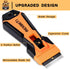 1 Pack 157Pcs -7Pcs 150Pcs REXBETI Razor Blade Scraper Tool, Razor Scraper with Extra Razor Blades Metal and Plastic