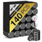 DIYMAG 140Pcs Small Ceramic Magnets, Round Disc Magnets with Adhesive Backing for Crafts, Science Projects, and School
