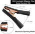 10Pcs 100A Insulated Alligator Clips, Heavy Duty Clamps, Battery Replacement Cable Metal Spring Loaded Jumper Clips