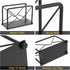 Modern Mail Holder for Home Office, Metal Letter Organizer Sorter for Desk, Bill Filling Paper Document Rack, Envelope